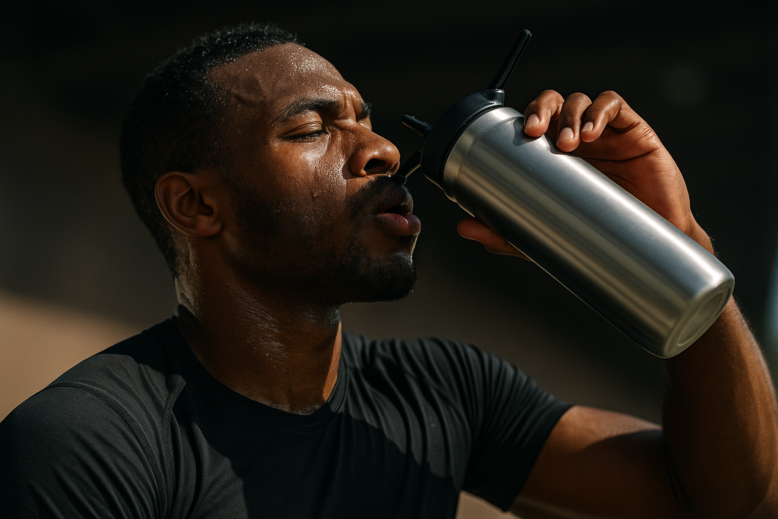 replace bottle with stainless steel water bottle with siper